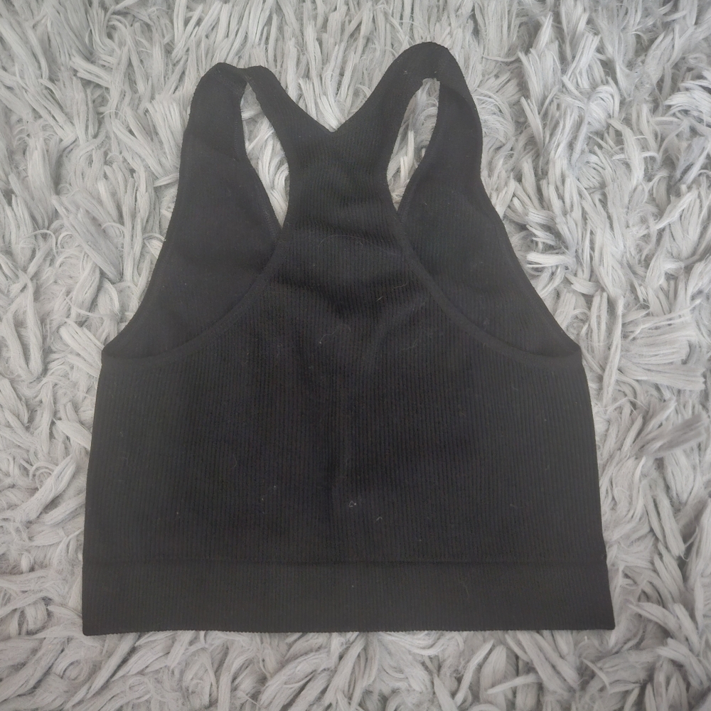 Zenana Ribbed Racerback Tank Top - Picture 2 of 3